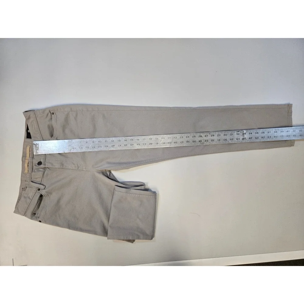 Banana Republic Traveler Pants Mens 31x32‎ Slim Fit Light Gray Italian Fabric